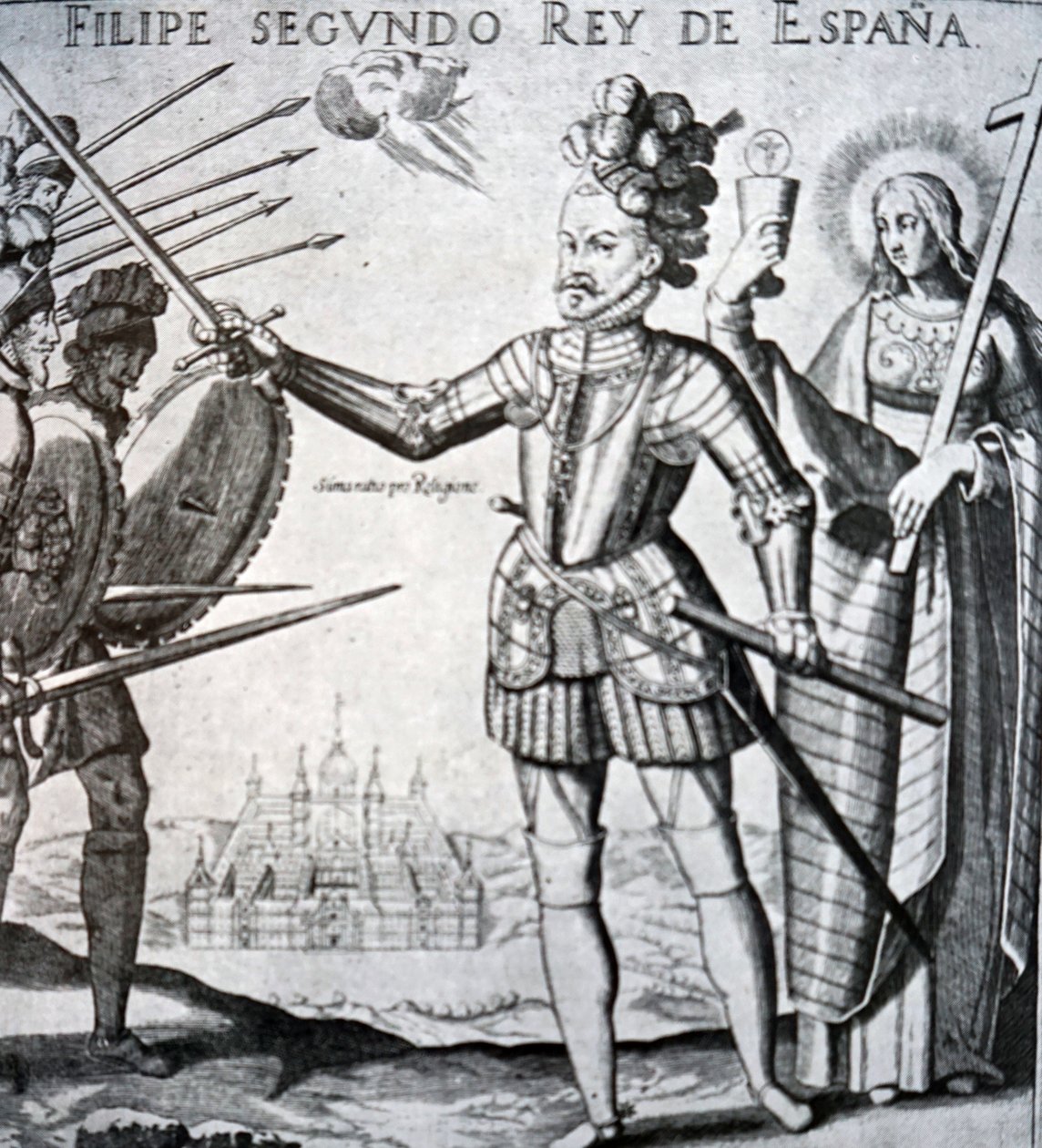 Španělský Filip II od Spanish School