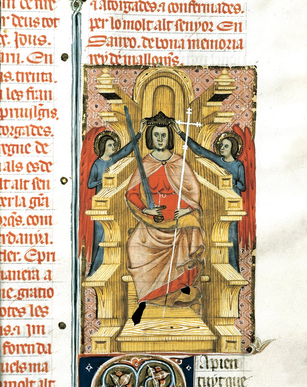 Portrét Jamese III (Jaime III de Mallorca od Spanish School