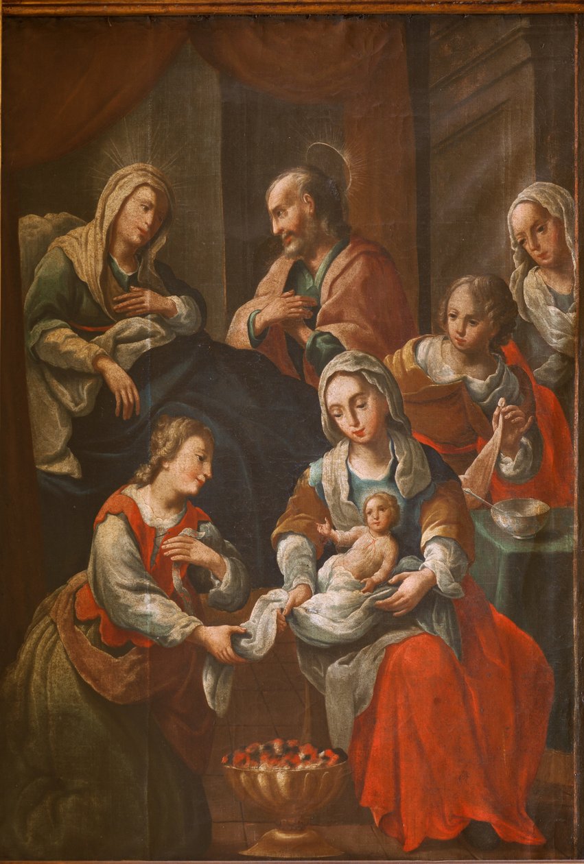 Svatyně (Santuario de Queralt). Kostel. Interiér. Malování. 19. století od Spanish School