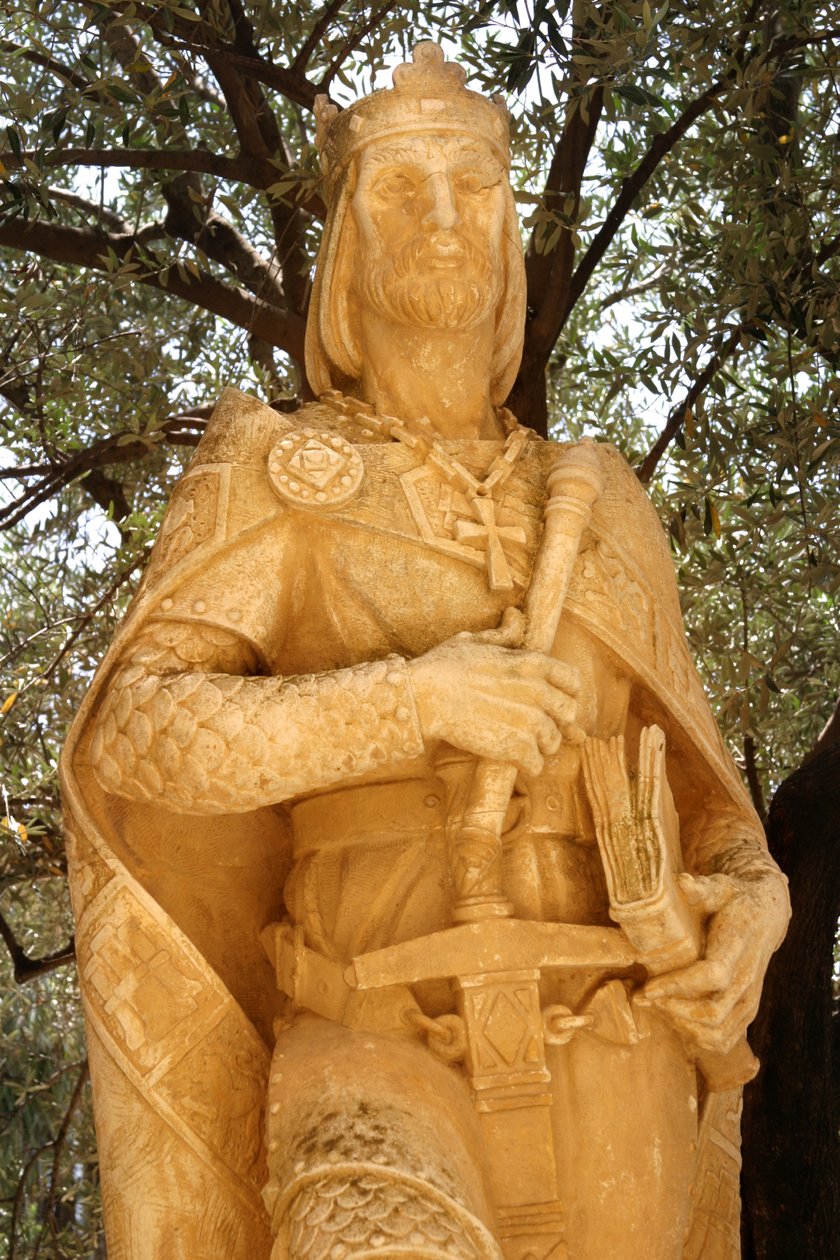 Socha Alfonse X (1221-84) Moudrý od Spanish School