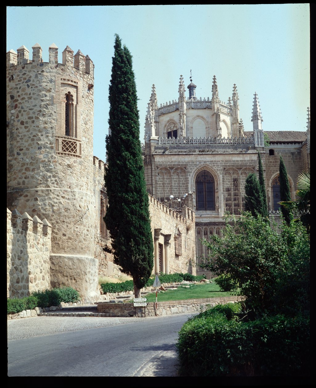 Pohled na klášter San Juan de Los reyes, Toledo od Spanish School