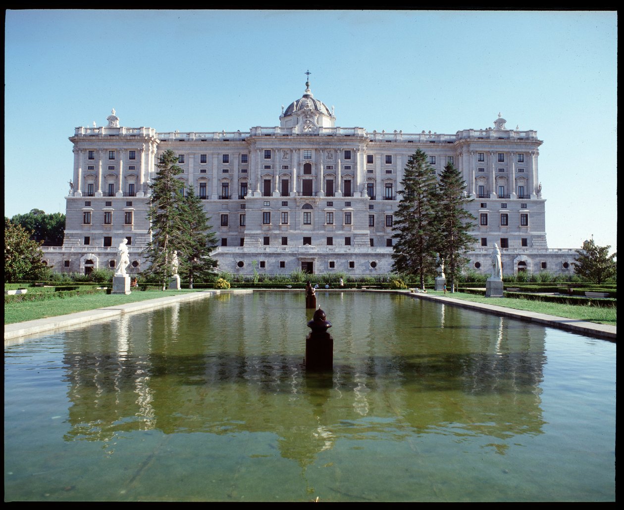 Pohled na královský palác (1738-1755) (fotografie) od Spanish School