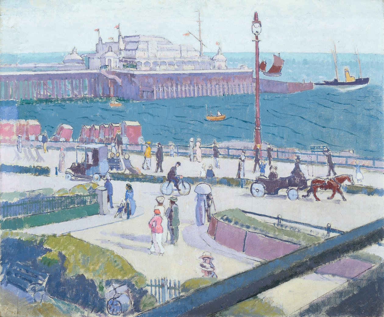 Brightonské molo, 1913 od Spencer Frederick Gore