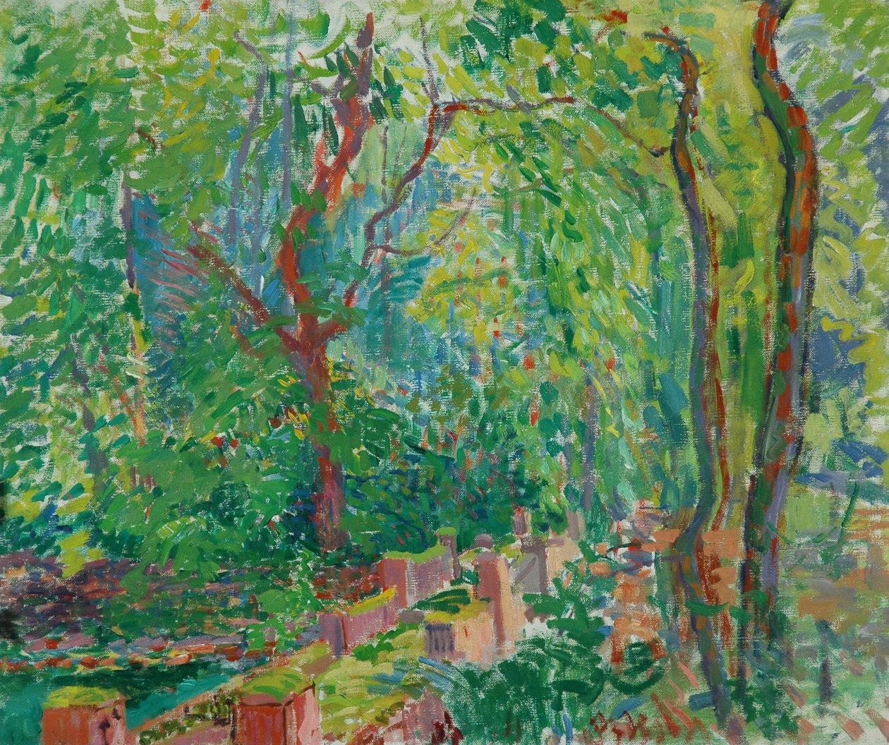 ERP archa na pánvi, 1908 od Spencer Frederick Gore