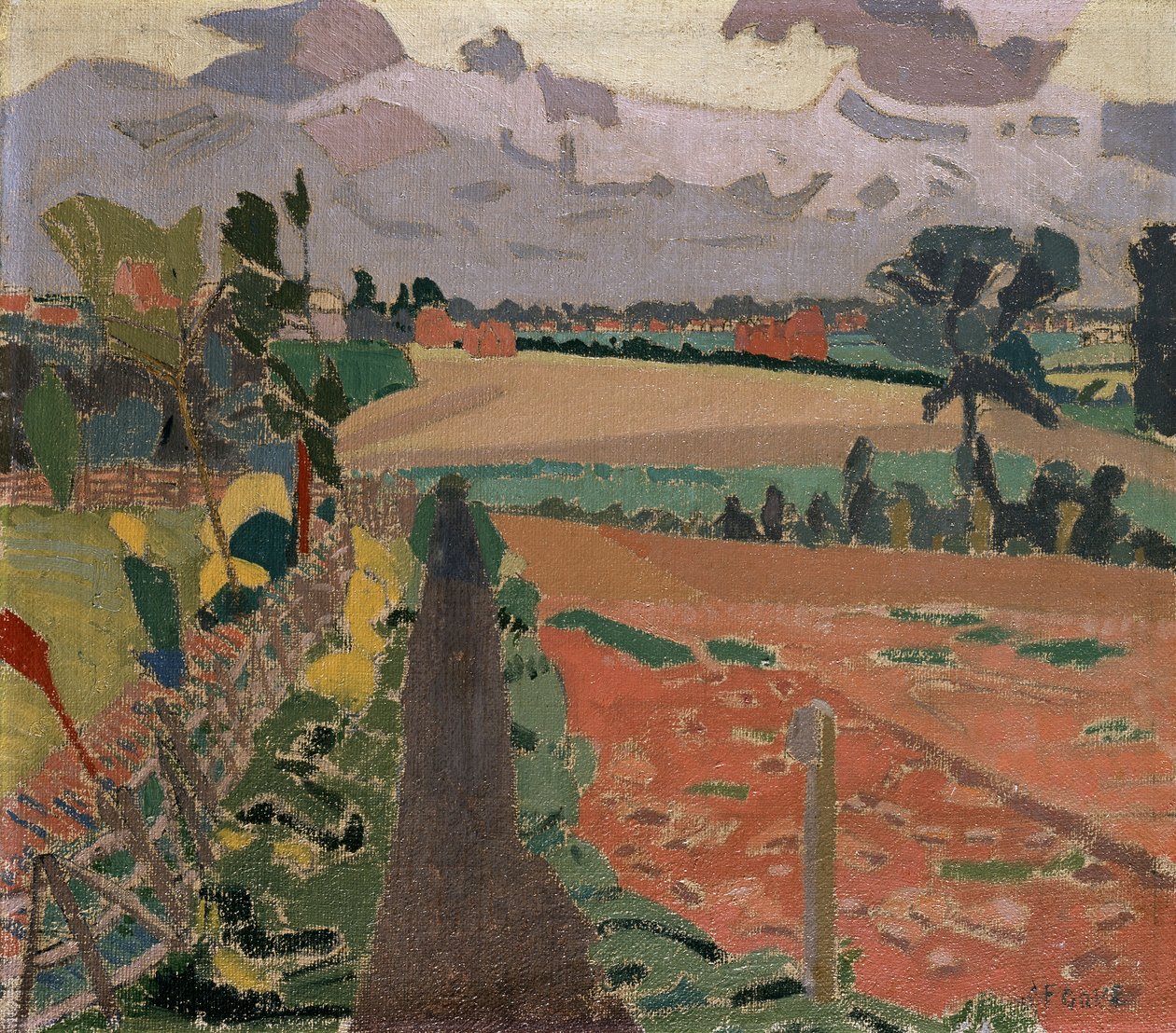 The Cinder Path, 20. století od Spencer Frederick Gore