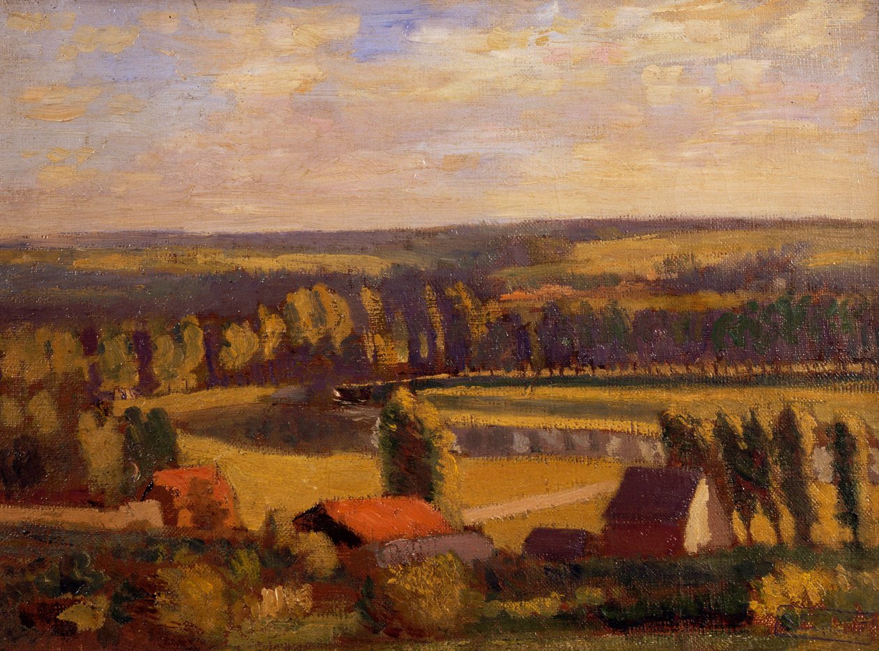 Avenue de la Breaule, Dieppe od Spencer Frederick Gore
