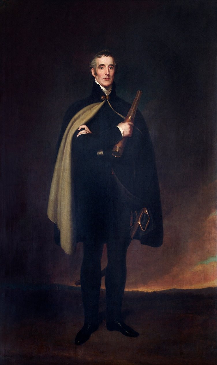 Portrét vévody z Wellingtonu, 1860 od Spiridione Gambardella