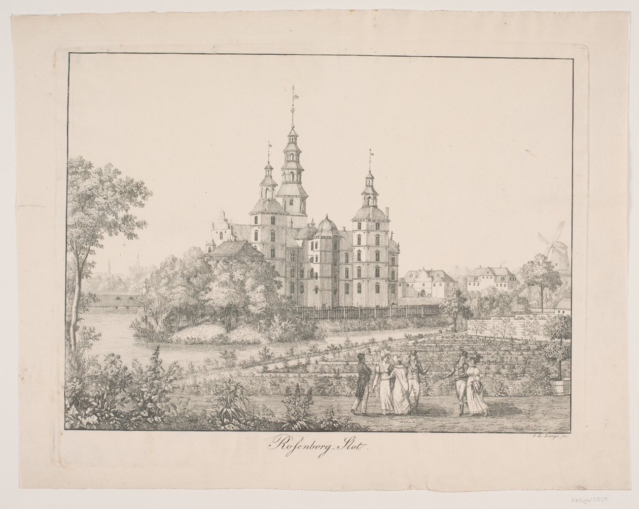 Zámek Rosenborg od Søren L. Lange