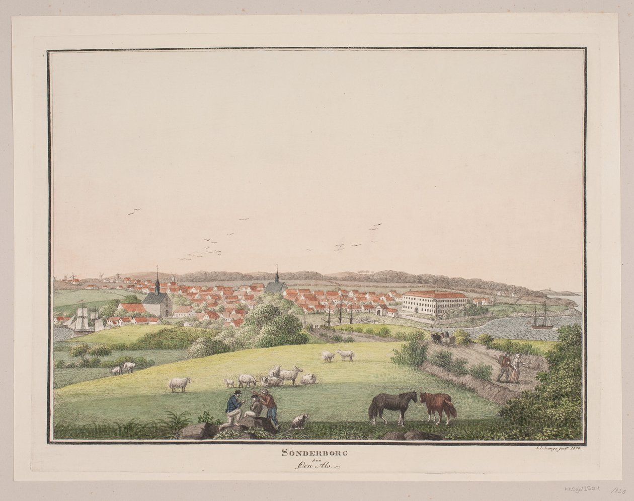 Sønderborg na ostrově Als od Søren L. Lange