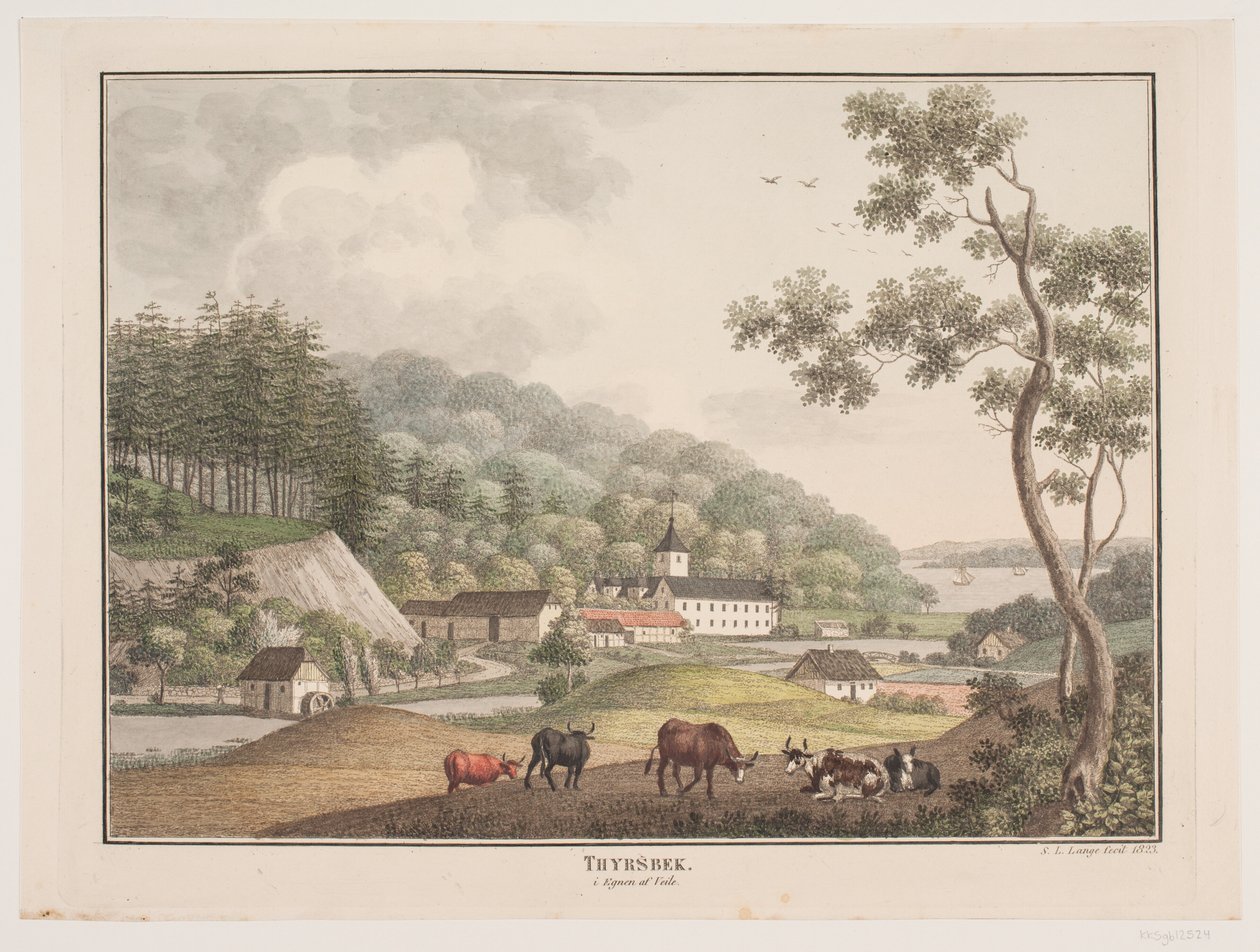 Thyrsbæk v oblasti Vejle od Søren L. Lange