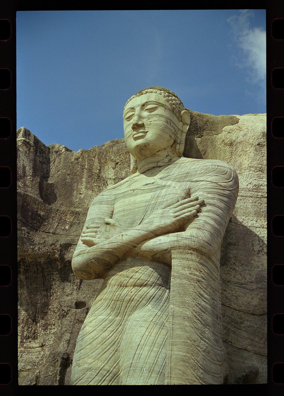 Stojící Buddha, Gal Vihara (žula) od Sri Lankan