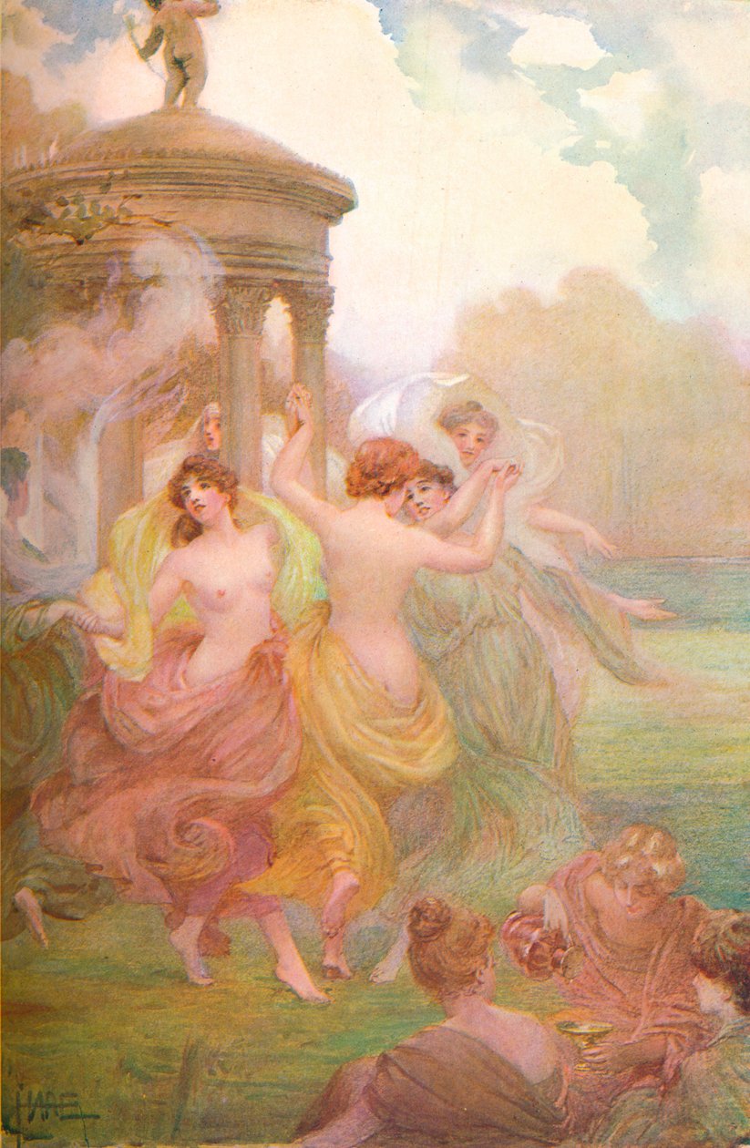 „Tohle všechno bylo dávno za starých časů“, c1877-1906, 1906. od St George Hare