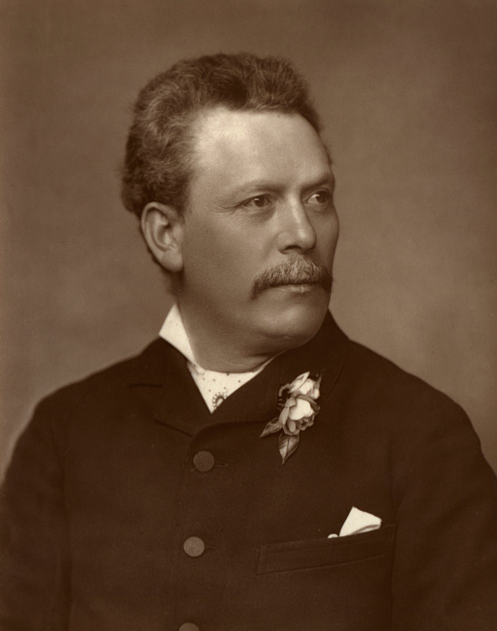 Lionel Brough , britský herec, 1884 od St James