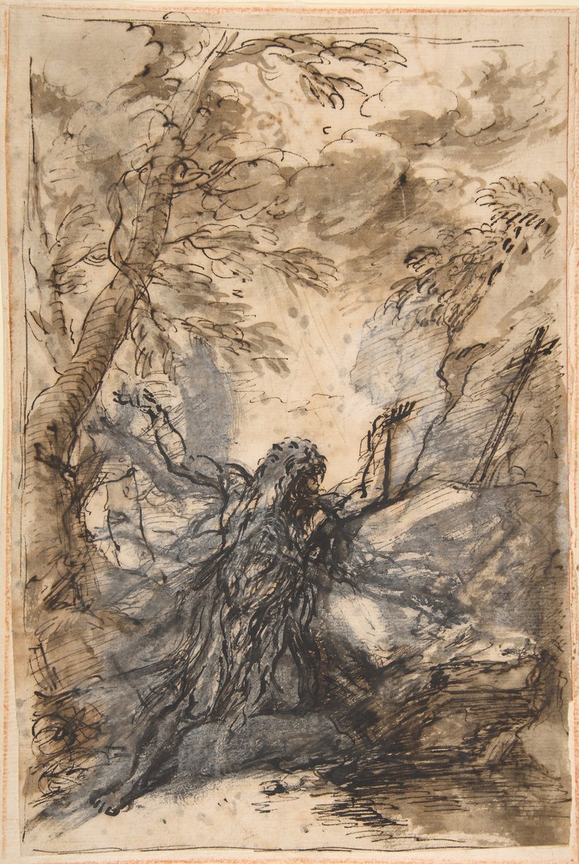 Svatý Pavel, poustevník, 1615-73 od St Paul of Thebes