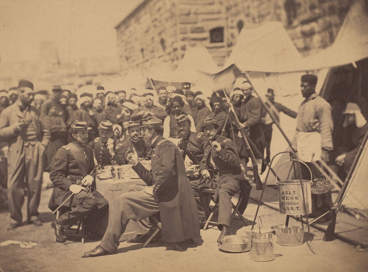 Duryea Zouaves, Fort Schuyler Adjutant