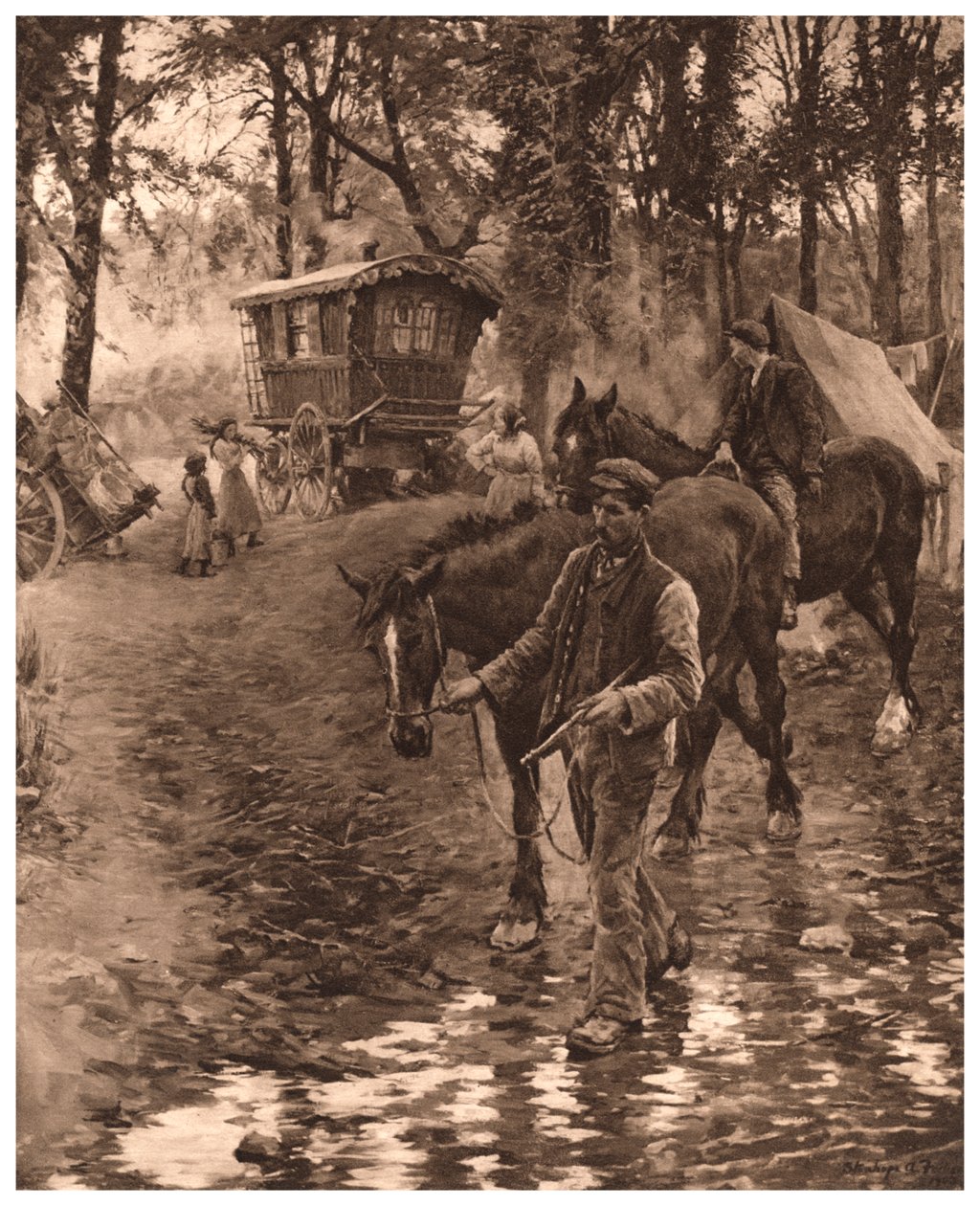 Nomádi, 1903. od Elizabeth Adela Stanhope Forbes