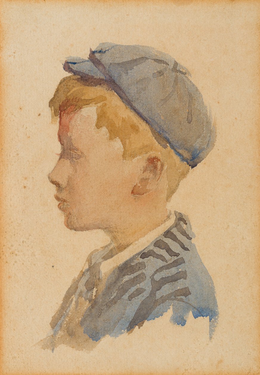 Portrét Aleca, kolem roku 1904 (akvarel na papíře) od Stanhope Alexander Forbes