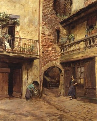 Balkon, Cahors od Stanhope Alexander Forbes
