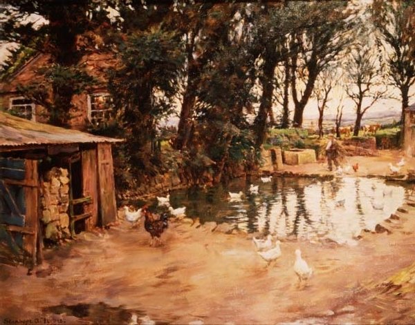 Kachní rybník od Stanhope Alexander Forbes