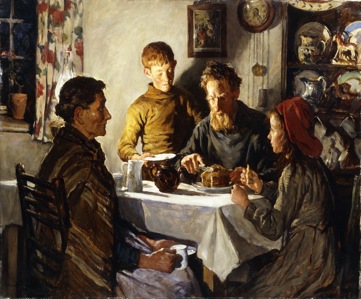 Šafránový dort od Stanhope Alexander Forbes