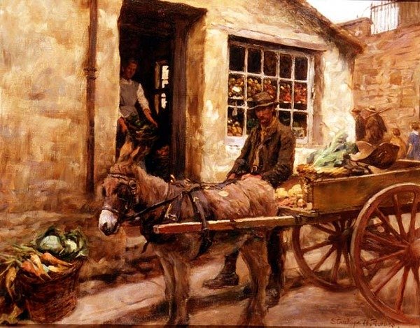 Vozík na zeleninu od Stanhope Alexander Forbes
