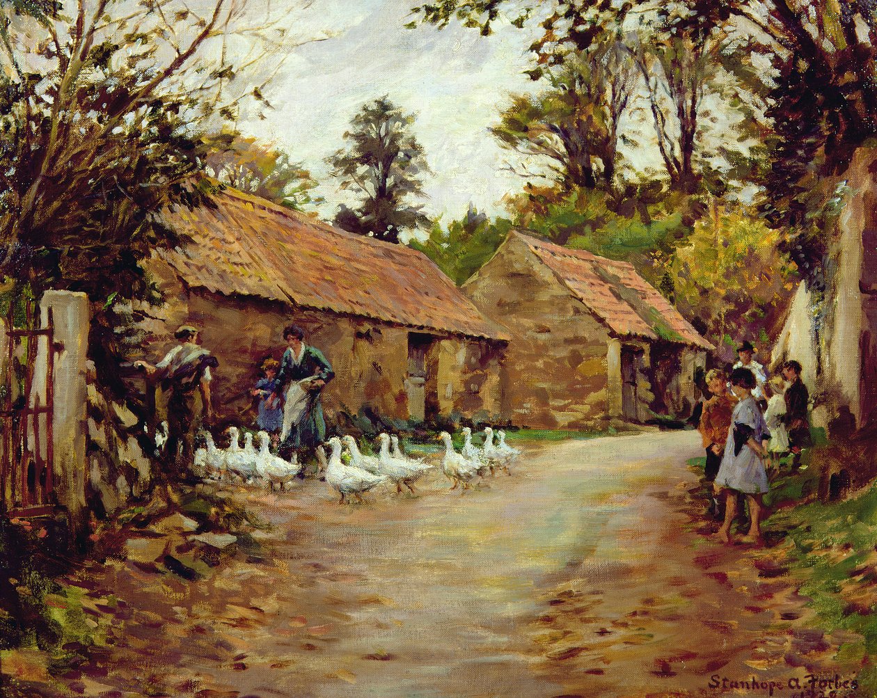 Tulákův návrat od Stanhope Alexander Forbes