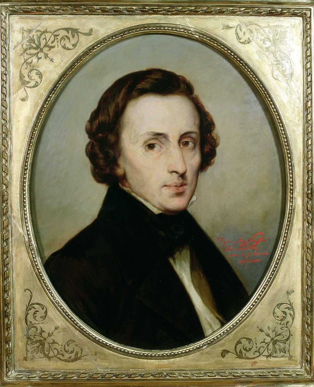 Frederic Chopin (1810-49) od Stanislas Stattler