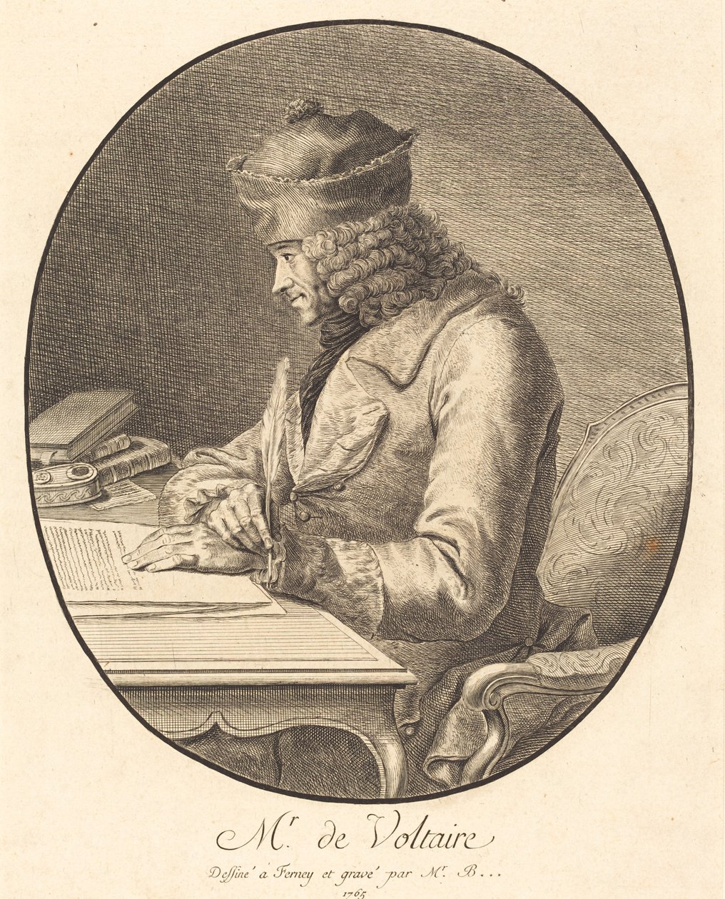 Pane de Voltaire od Stanislas Jean de Boufflers