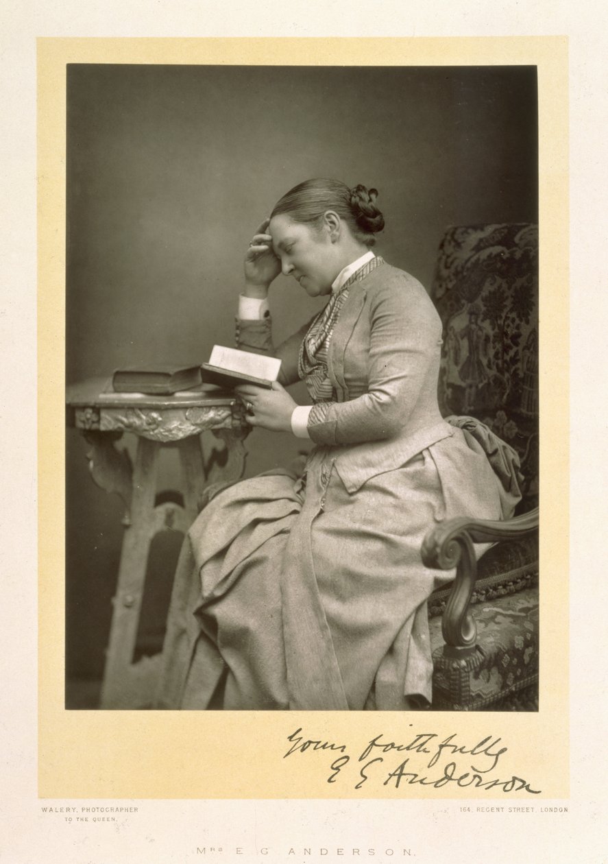 Elizabeth Garrett Anderson (1836-1917), průkopnická lékařka od Stanislaus Walery