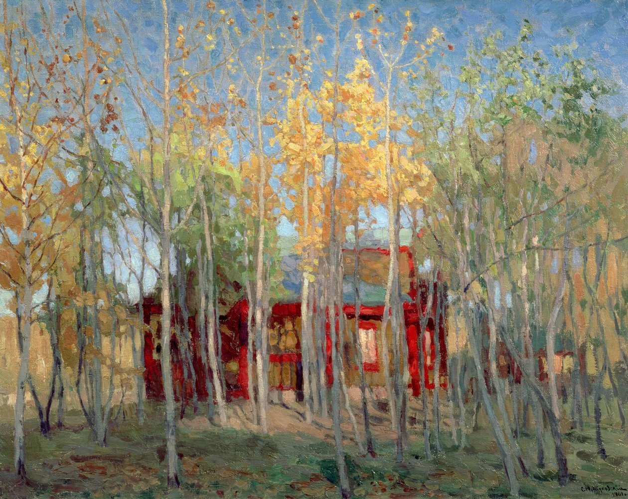 Zlatý podzim, 1901 od Stanislav Joulianovitch Joukovski