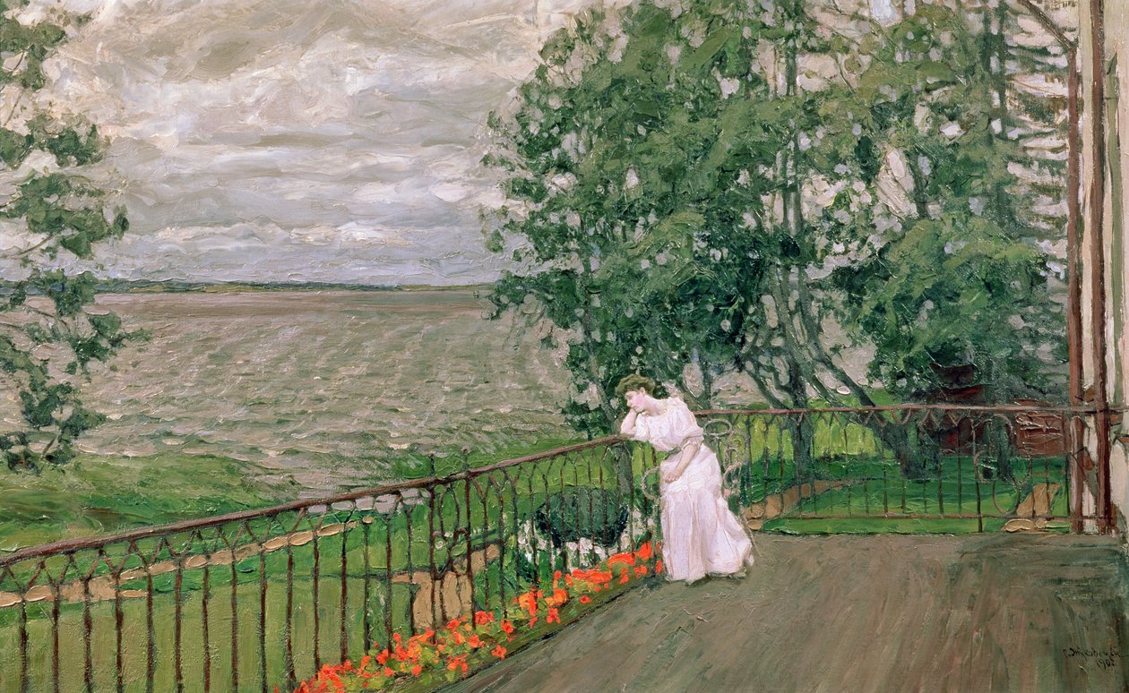 Melancholické myšlenky, 1907 od Stanislav Joulianovitch Joukovski