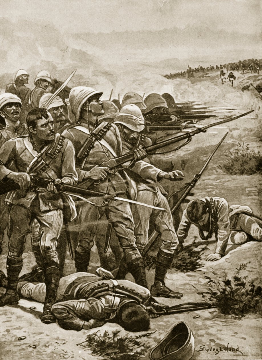 Náměstí v Abu Kru, 19. ledna 1885 od Stanley L. Wood