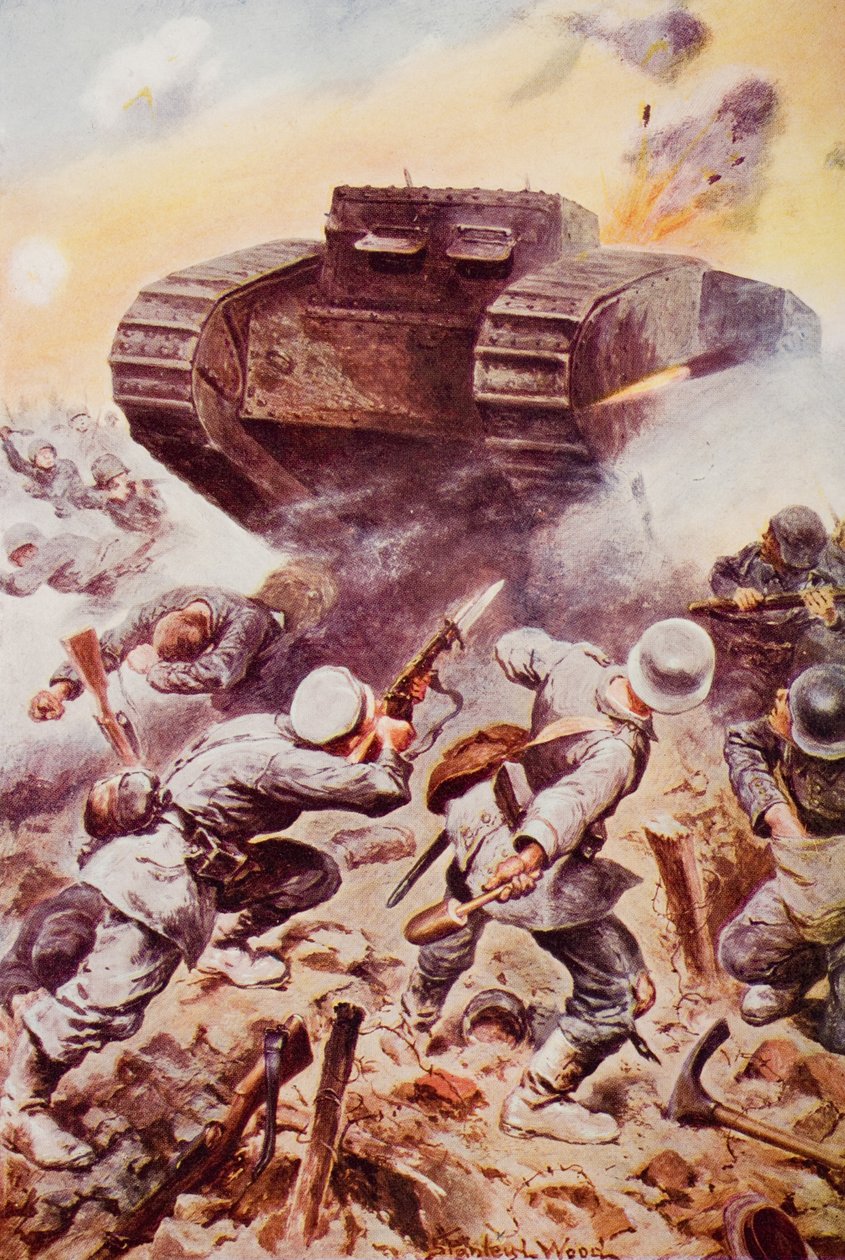 Tanks in Action, ilustrace z 