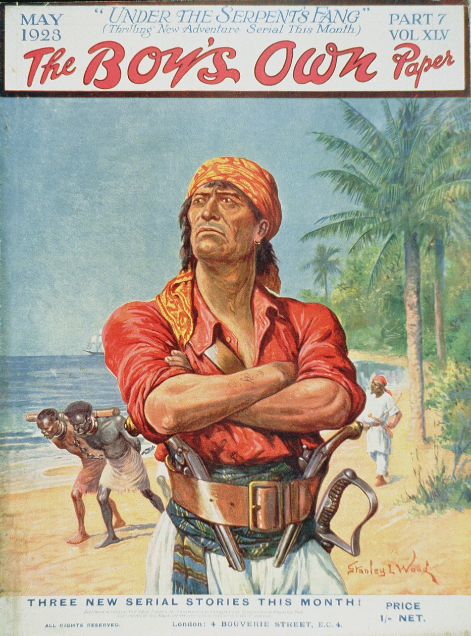 Postava piráta z přední obálky 