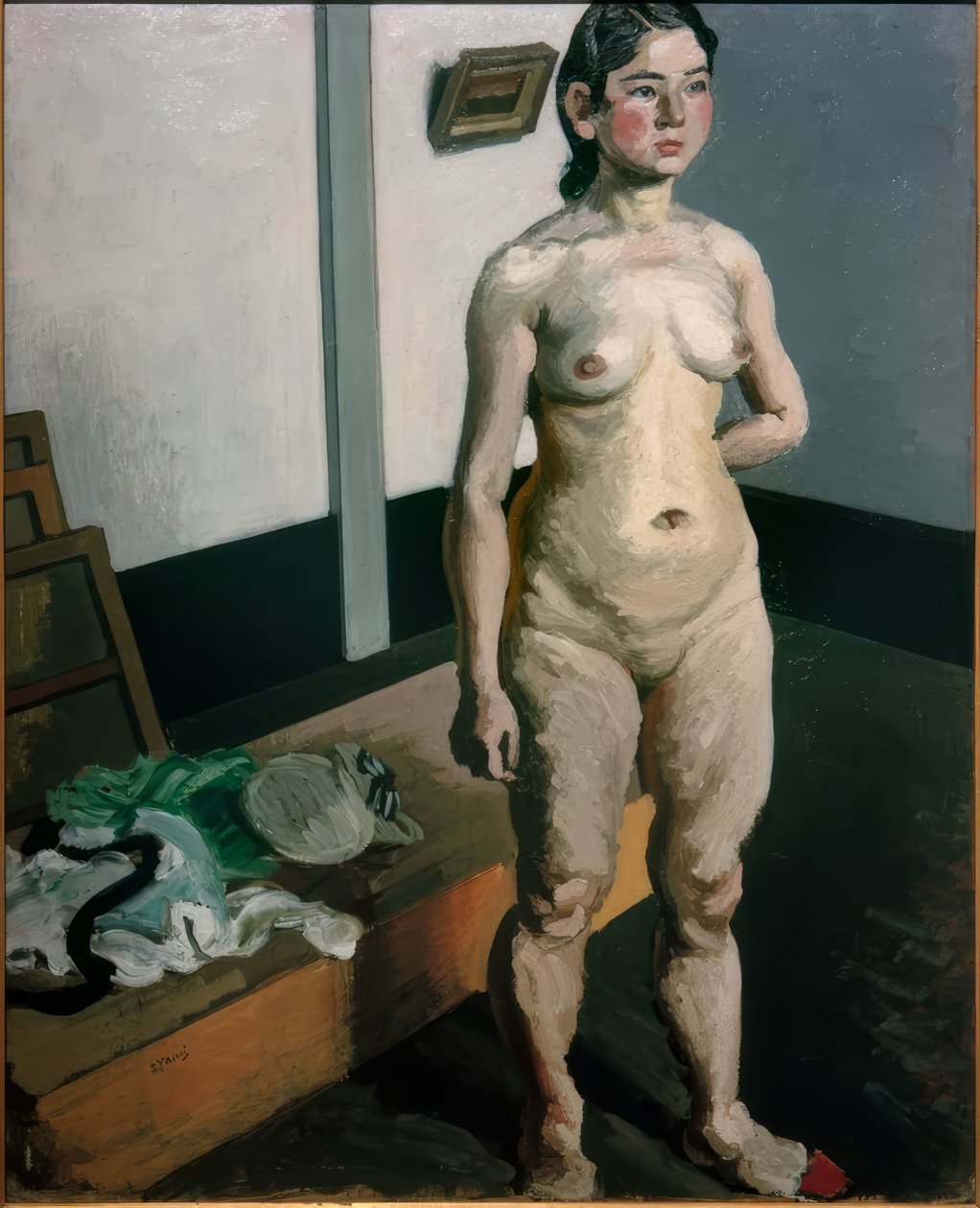 „Pózující modelka“ od Sōtarō Yasui