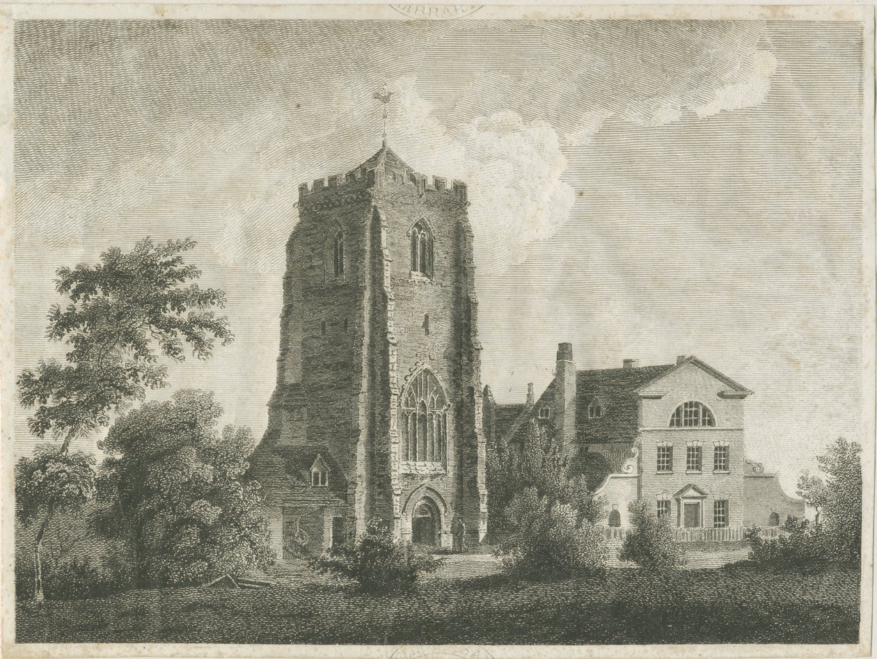 Ranton Abbey [převorství]: rytina a [konec 18. století] (tisk) od Stebbing Shaw