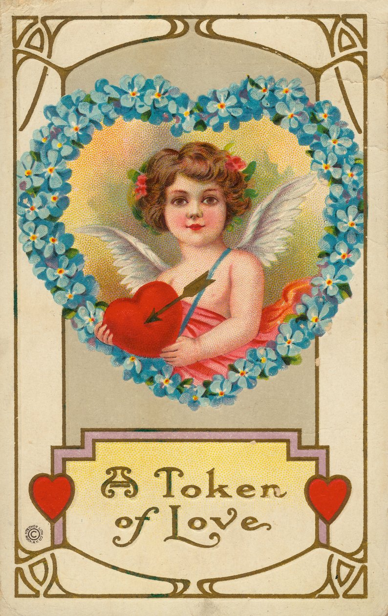 Token lásky od Stecher Litho Company