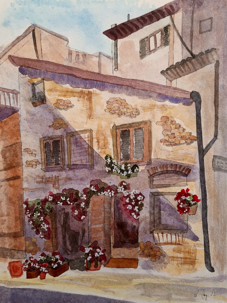Toskánsko - Montepulciano od Steegs Art Karin
