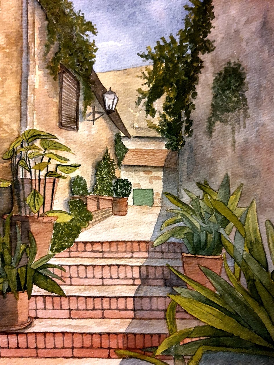Toskánsko - San Gimignano od Steegs Art Karin