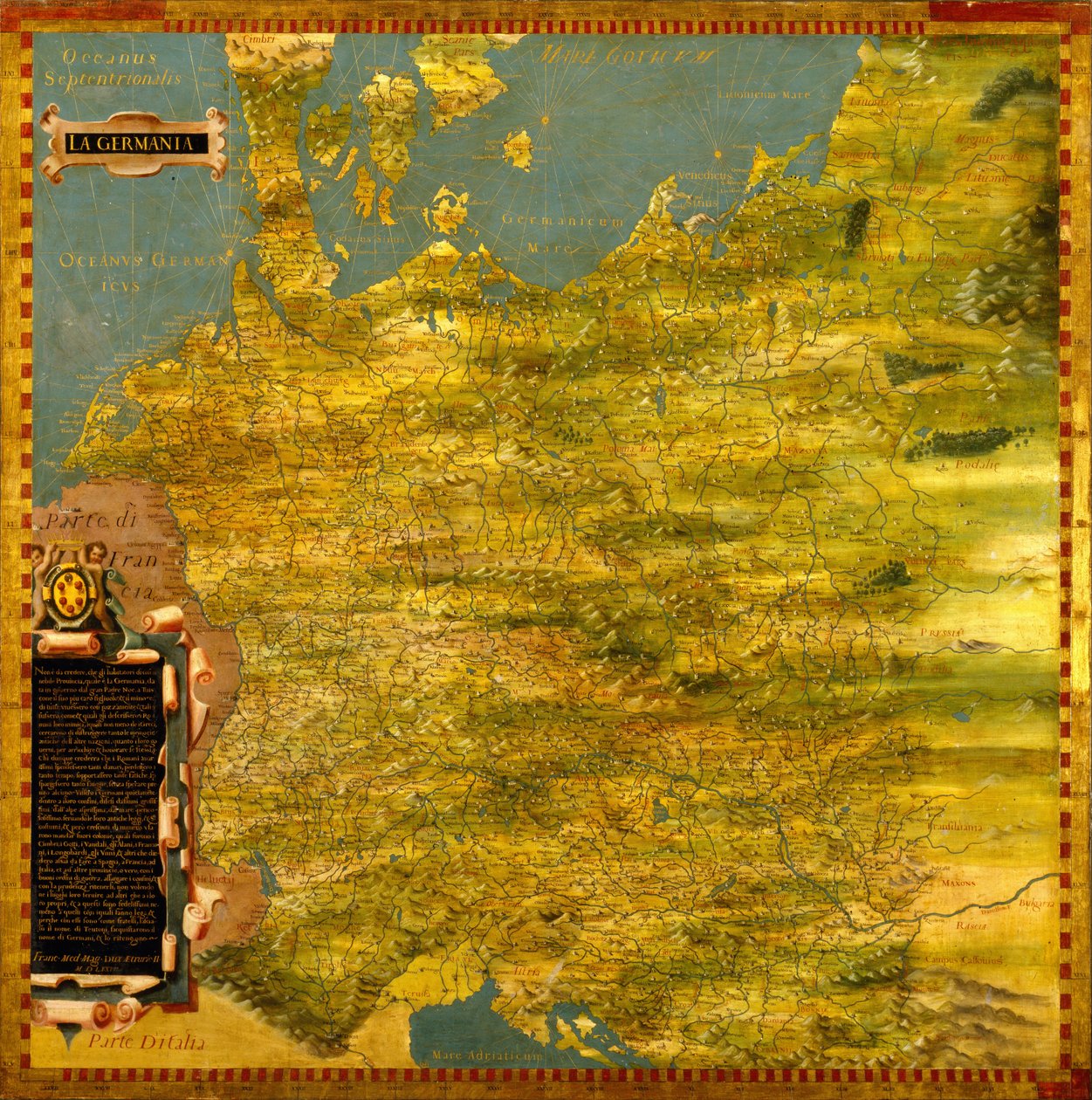 Střední severní Evropa- Belgie, Nizozemsko, Dánsko, Německo, Polsko, Švýcarsko, Rakousko a ... od Stefano Bonsignori