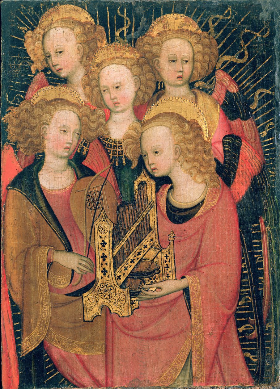 Andělští hudebníci od Stefano di Giovanni da Verona