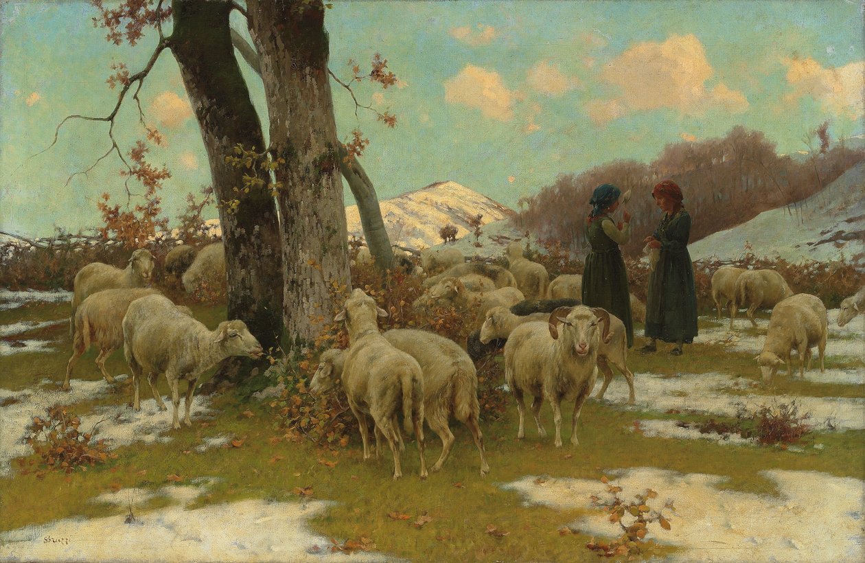 První sníh; La prima neve, od Stefano Bruzzi