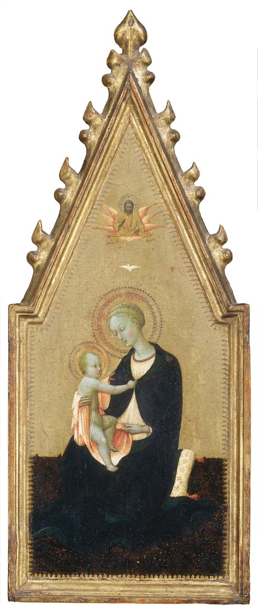 Madona pokory, asi 1435-40 (tempera na desce) od Stefano Sassetta