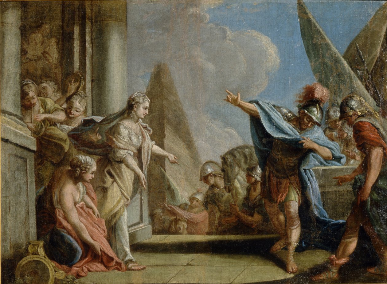 Alegorie dobytí Tauridy, c. 1785 od Stefano Torelli
