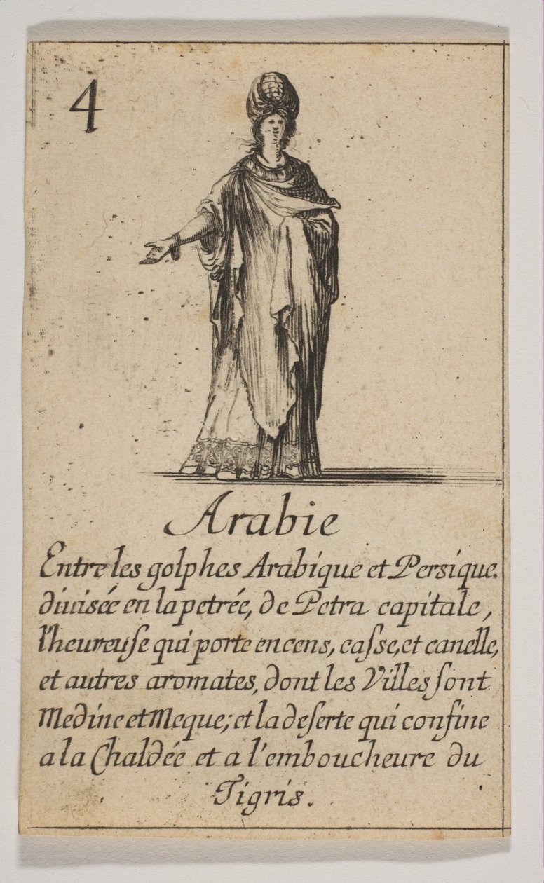Arábie, 1644. od Stefano della Bella
