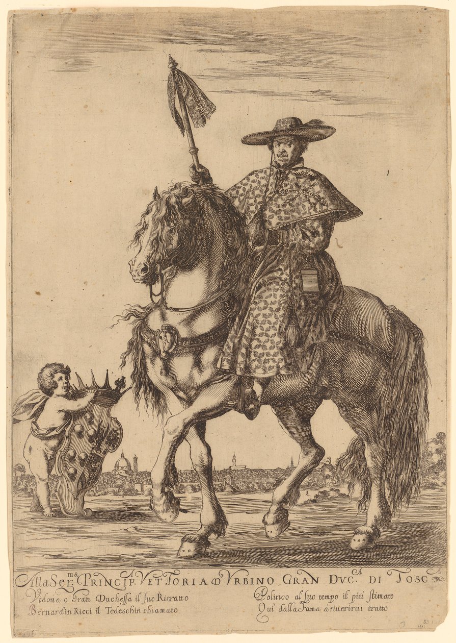 Bernardin Ricci, zvaný „il Tedeschino“ od Stefano della Bella