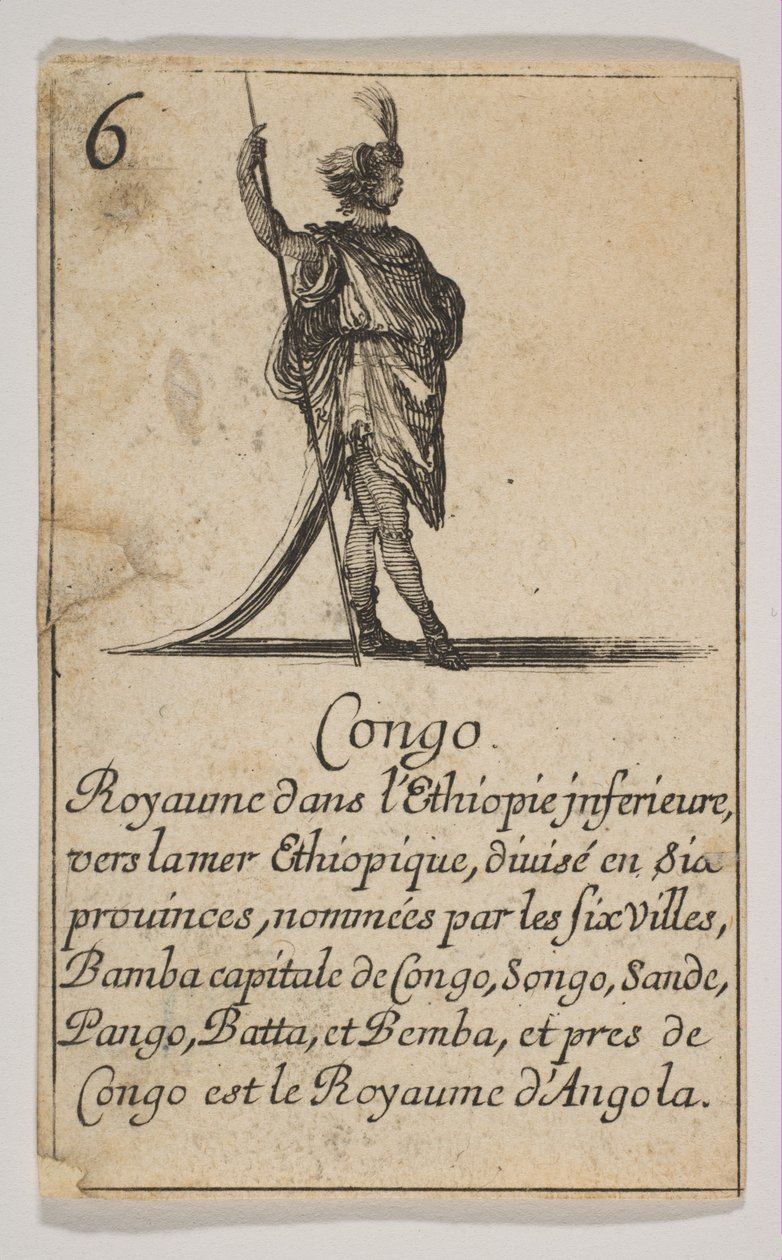 Kongo, 1644. od Stefano della Bella