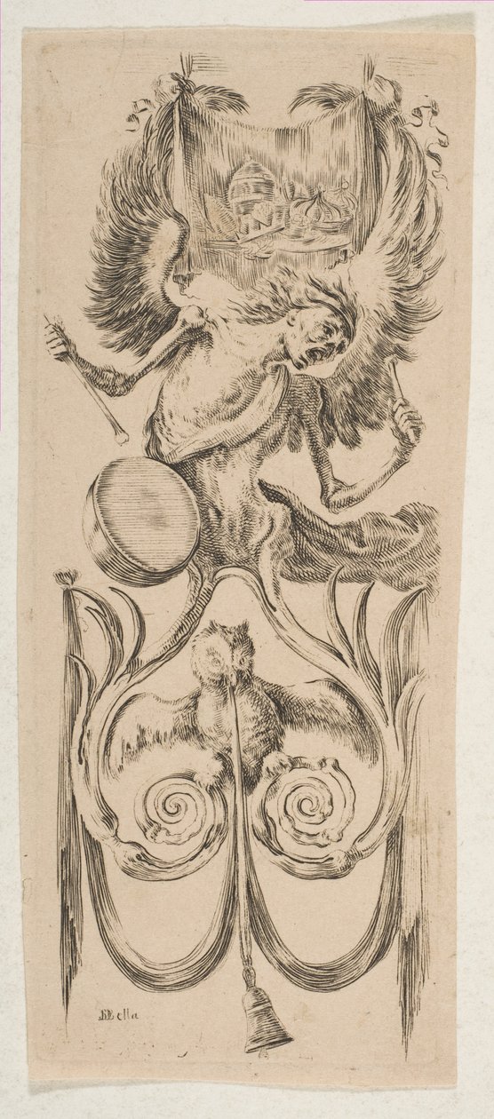 Smrt na buben, ca. 1653. od Stefano della Bella