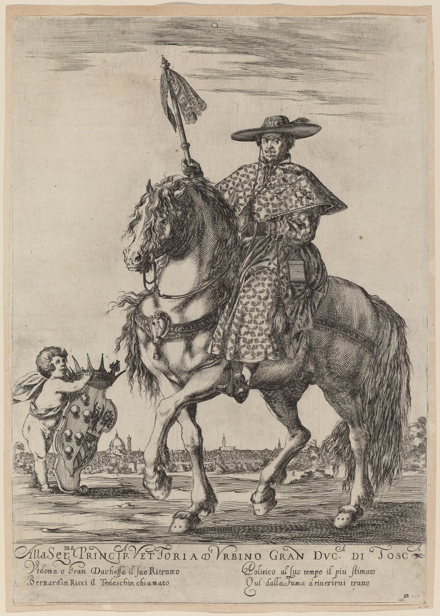 Tedeschino, 1637. od Stefano della Bella