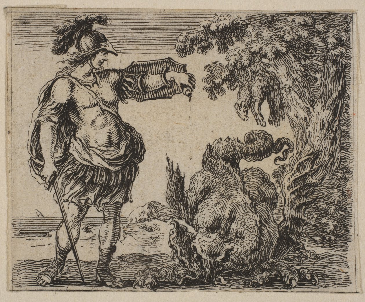 Jason, z Game of Mythology Game of Mythology, 1644. od Stefano della Bella